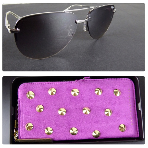 Quay Australia Sunnies Sunglasses W Cases Bundle - Picture 9 of 15